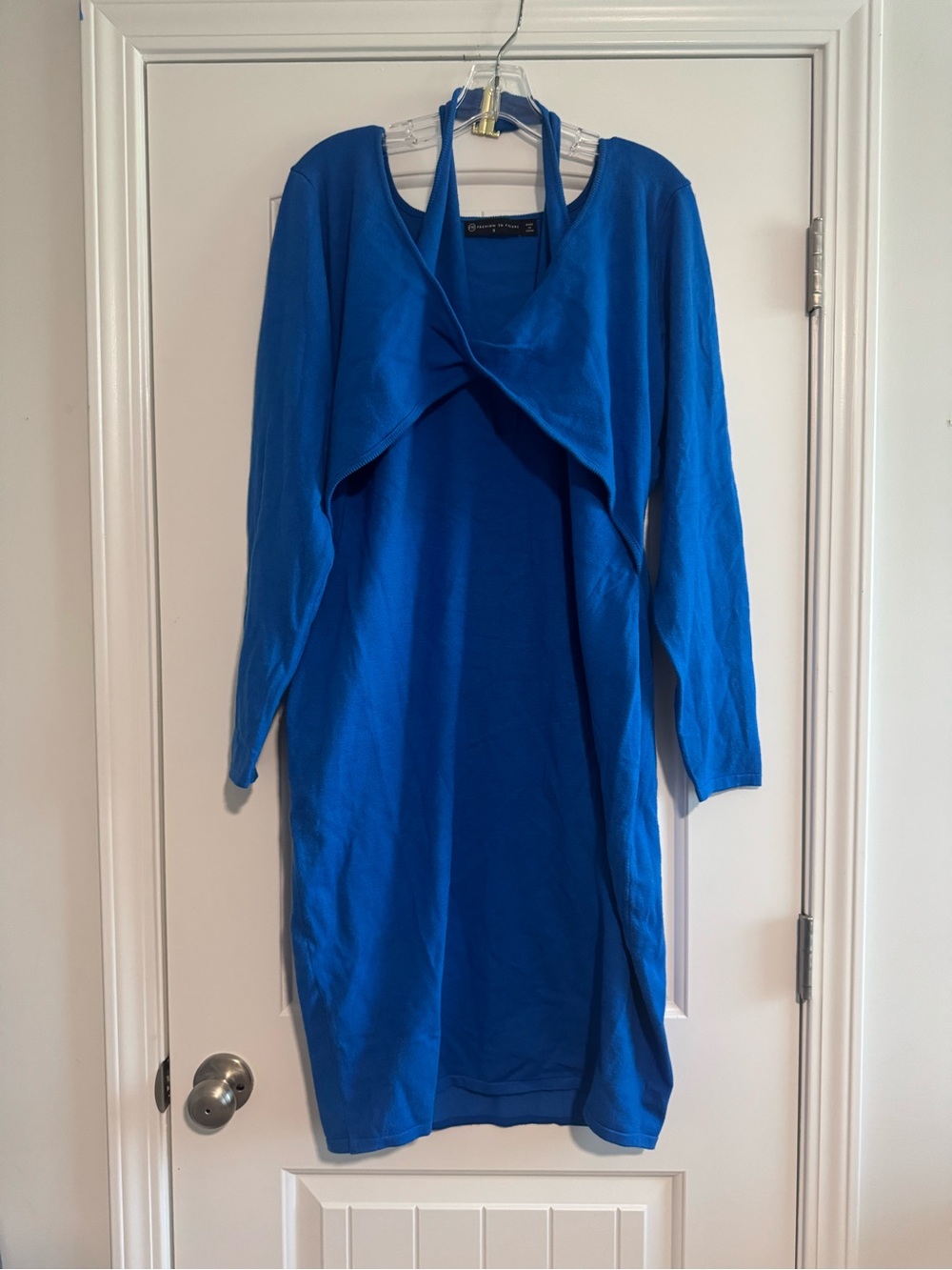 Fashion to Figure Royal Blue Long Sleeve Dress size 2
